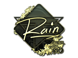 Aufkleber (rain Gold Rio 2022)