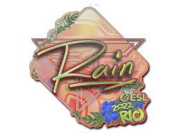Aufkleber (rain Holo Rio 2022)