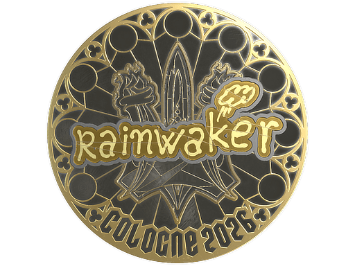 Samolepka (Rainwaker zlatá IEM Cologne 2026)