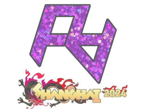 Klistermærke (Rare Atom glitter Shanghai 2024)