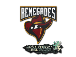 Samolepka (Renegades PGL Antwerp 2022)