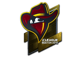 Klistermærke (Renegades folie Boston 2018)