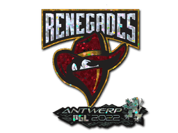 Klistermærke (Renegades glitter Antwerp 2022)