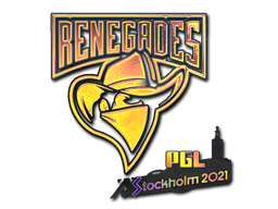 Klistermærke (Renegades holo Stockholm 2021)
