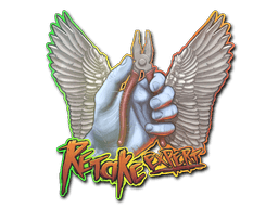 Klistermærke (Retake Expert holo)