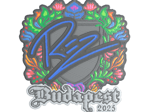 Aufkleber (REZ Gestickt Budapest 2025)