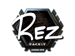 Aufkleber (REZ Glanz London 2018)