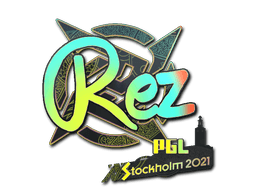 Aufkleber (REZ Holo Stockholm 2021)
