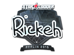 Klistermærke (Rickeh folie Berlin 2019)
