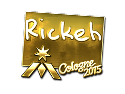 Samolepka (Rickeh zlatá Kolín nad Rýnem 2015)