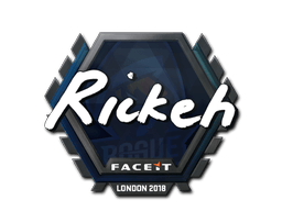 Samolepka (Rickeh London 2018)