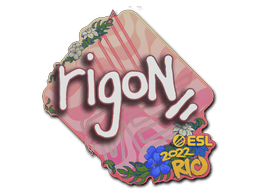 Samolepka (rigoN IEM Rio 2022)