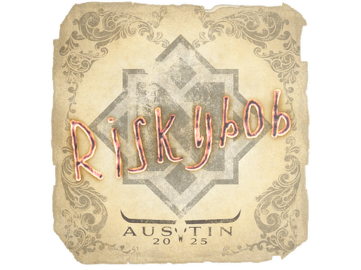 Samolepka (riskyb0b BLAST.tv Austin 2025)