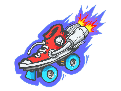 印花 (Rocket Skates)