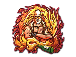 Klistermærke (Romanov's Fire folie)