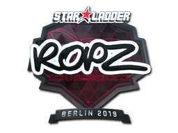 Klistermærke (ropz folie Berlin 2019)