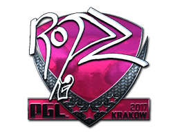 Klistermærke (ropz folie Krakow 2017)