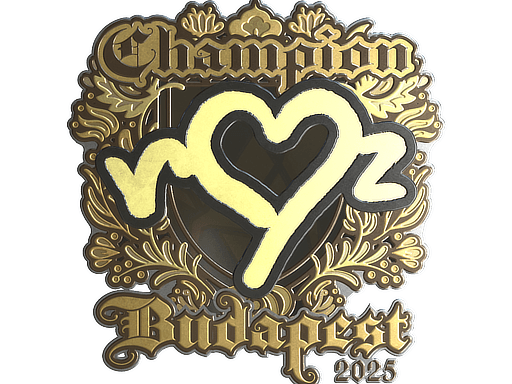 Samolepka (ropz šampion, zlatá StarLadder Budapest 2025)