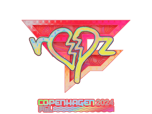 Klistermærke (ropz holo Copenhagen 2024)