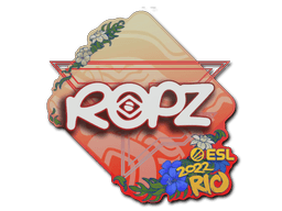 Klistermærke (ropz Rio 2022)