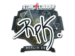 Klistermærke (RpK folie Berlin 2019)