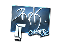 Klistermærke (RpK folie Cologne 2015)