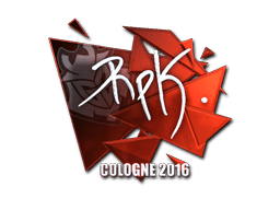 Klistermærke (RpK folie Cologne 2016)
