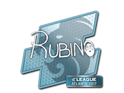 Samolepka (RUBINO Atlanta 2017)