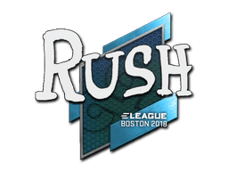 Aufkleber (RUSH Boston 2018)