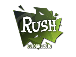Aufkleber (RUSH Köln 2016)
