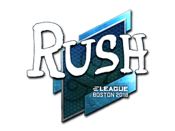 Aufkleber (RUSH Glanz Boston 2018)