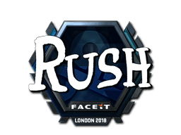 Aufkleber (RUSH Glanz London 2018)