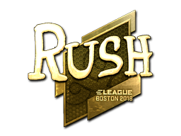 Aufkleber (RUSH Gold Boston 2018)