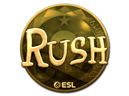Aufkleber (RUSH Gold Kattowitz 2019)