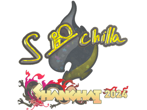 Klistermærke (s-chilla glitter Shanghai 2024)