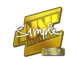 สติกเกอร์ (s1mple Atlanta 2017)