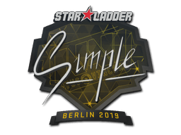 สติกเกอร์ (s1mple Berlin 2019)