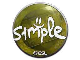 สติกเกอร์ (s1mple Katowice 2019)