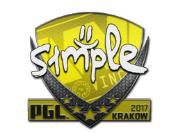 สติกเกอร์ (s1mple Krakow 2017)