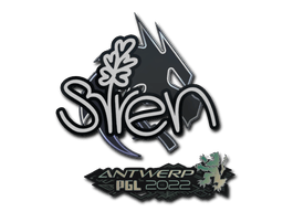 Samolepka (S1ren PGL Antwerp 2022)