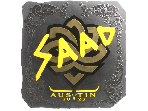 Klistermærke (saadzin folie Austin 2025)