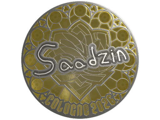 Klistermærke (saadzin folie Cologne 2026)