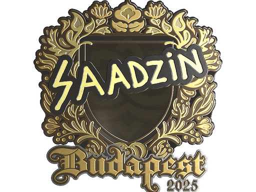 Samolepka (saadzin zlatá StarLadder Budapest 2025)