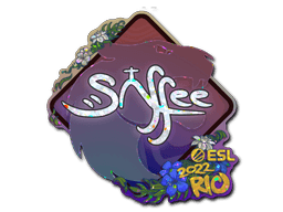 Adesivo (saffee Glitter Rio 2022)