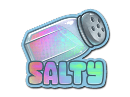 Klistermærke (Salty holo)