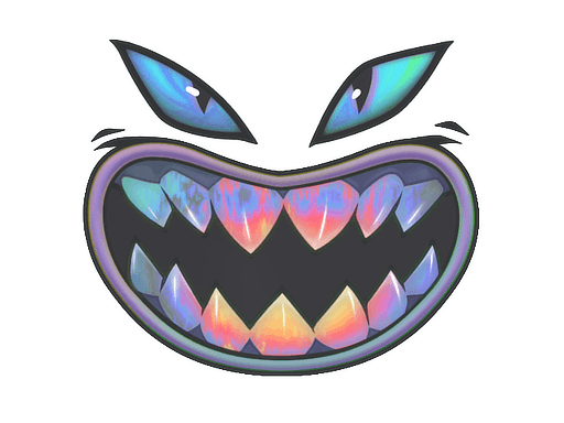 Klistermærke (Say Cheese holo)