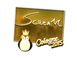 Samolepka (ScreaM zlatá Kolín nad Rýnem 2015)