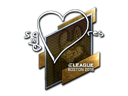Klistermærke (seang@res folie Boston 2018)