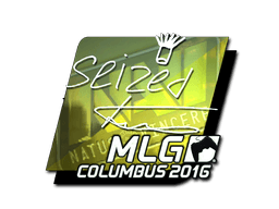 สติกเกอร์ (seized ฟอยล์ MLG Columbus 2016)