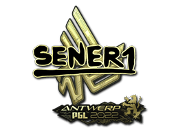 Samolepka (SENER1 zlatá PGL Antwerp 2022)